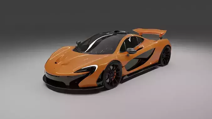MCLAREN P1 TAROCCO ORANGE