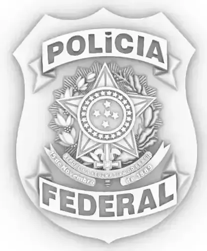 Policia Federal Brasil Escudo 3D print model