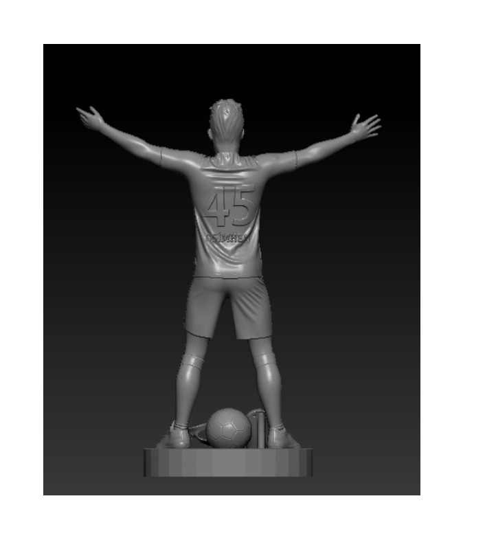 Victor Osimhen Figurine Football Fans and Collectors 3D print model_1