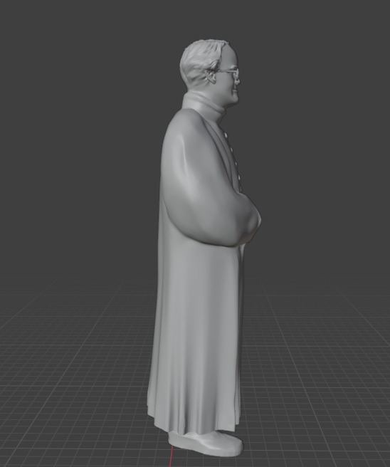 Gregor Mendel 3D print model_25