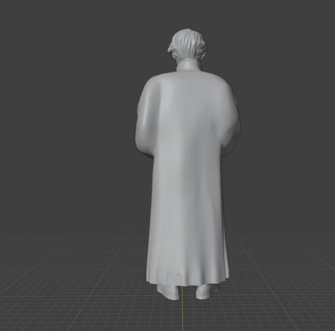 Gregor Mendel 3D print model_2