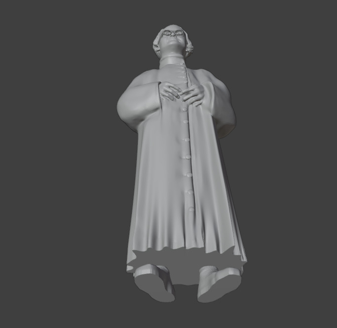Gregor Mendel 3D print model_23