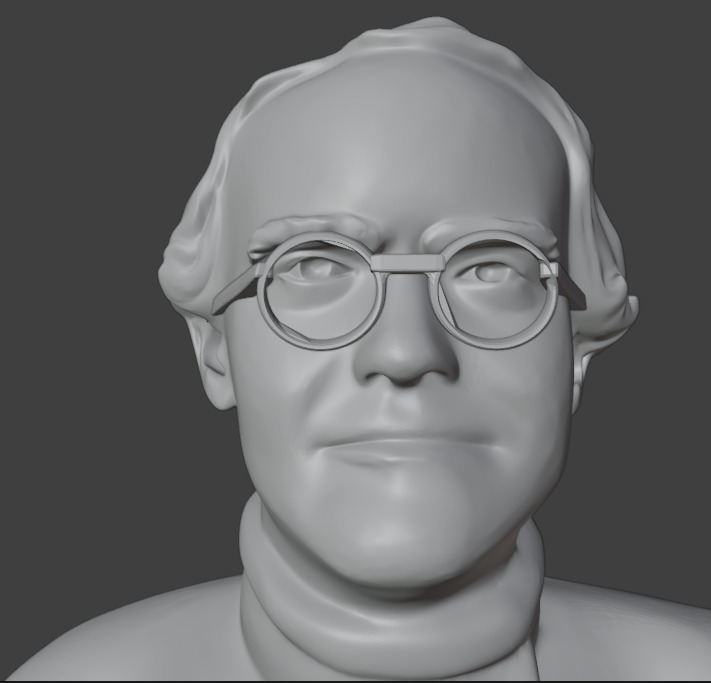 Gregor Mendel 3D print model_15