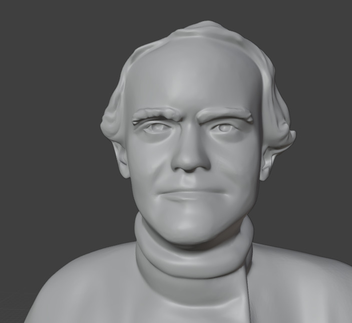 Gregor Mendel 3D print model_19