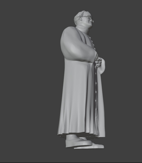 Gregor Mendel 3D print model_26