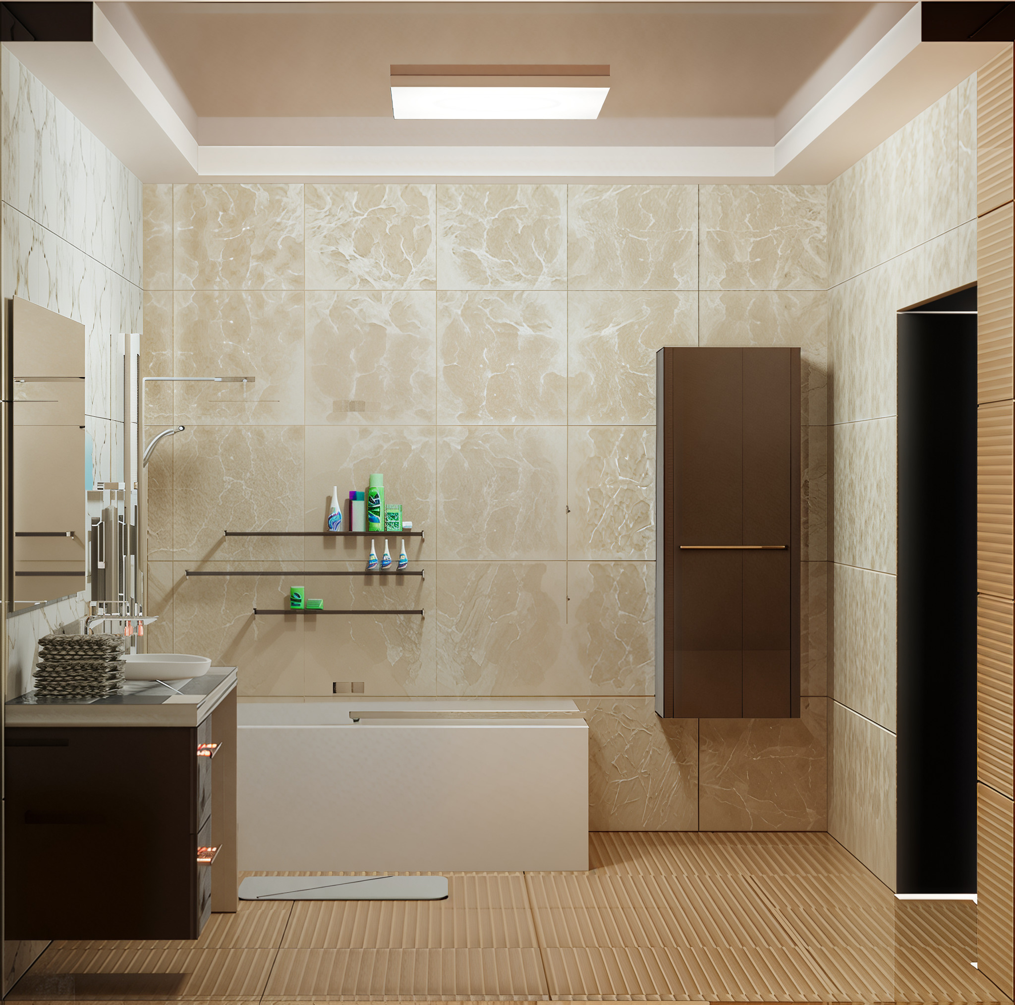 Bathroom 3D model_1