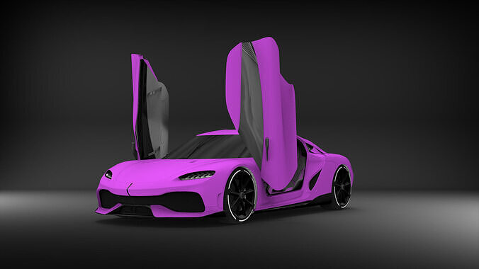Koenigsegg Jesko 3D model