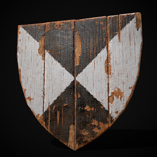 WB Coat of Arms  Low-poly 3D model