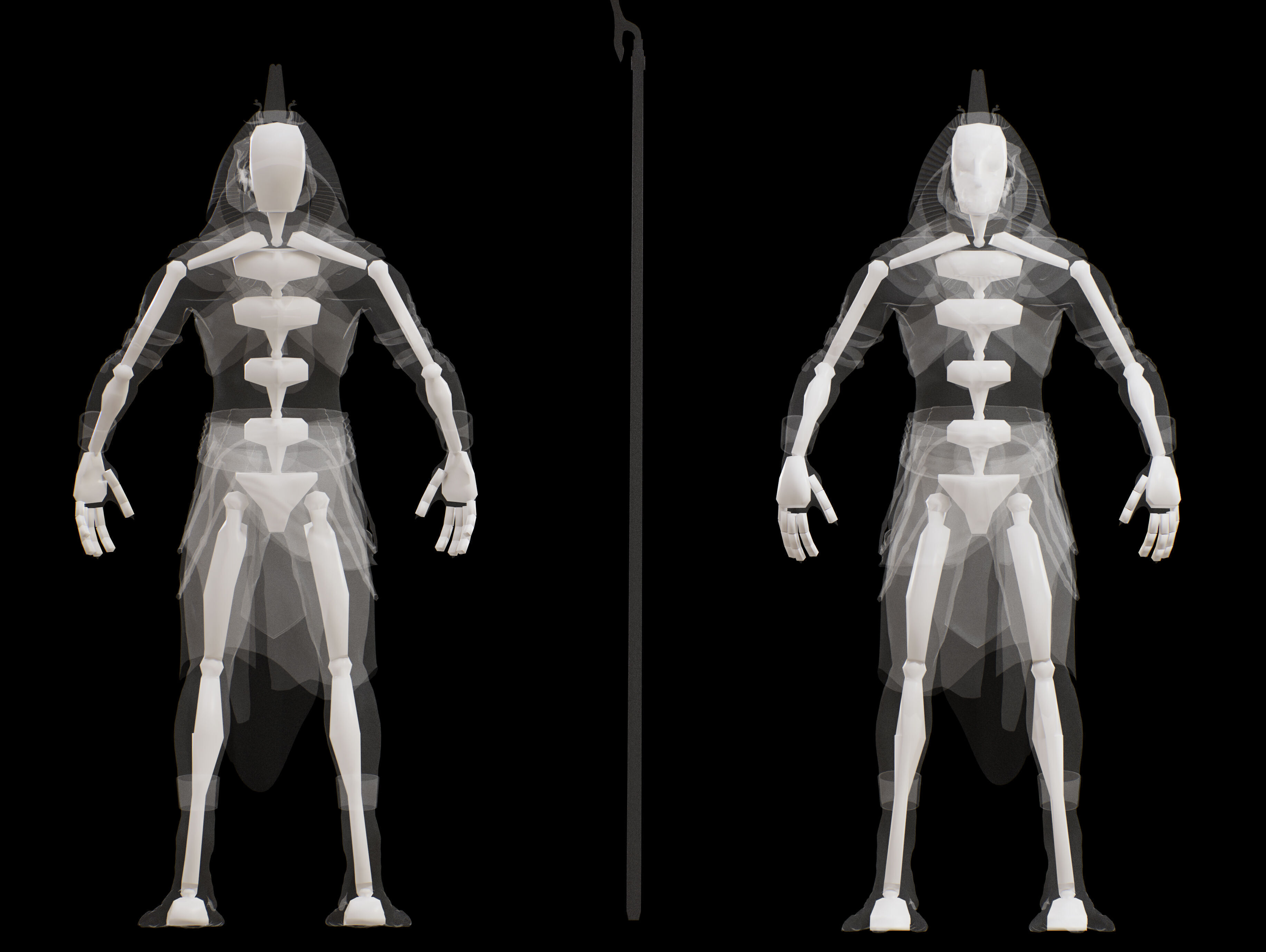 Sobek Low-poly 3D model_10