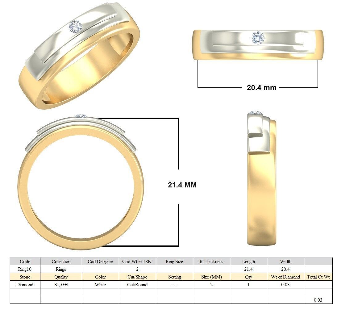 Women Ring Render 3dm STL OBJ FBX Details 3D print model_5