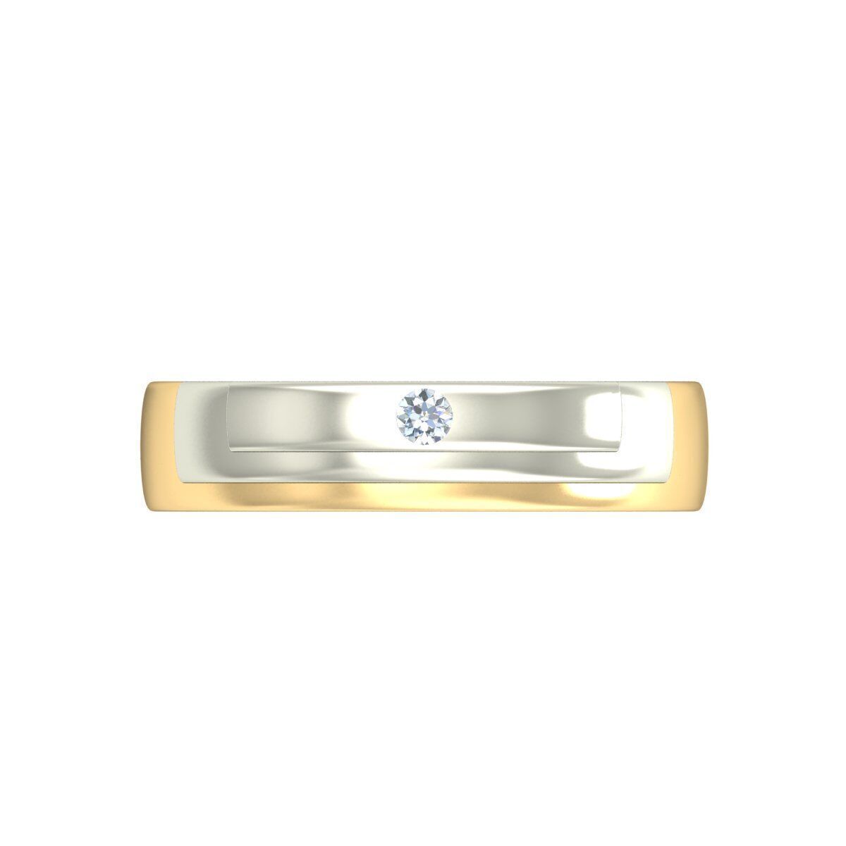 Women Ring Render 3dm STL OBJ FBX Details 3D print model_3