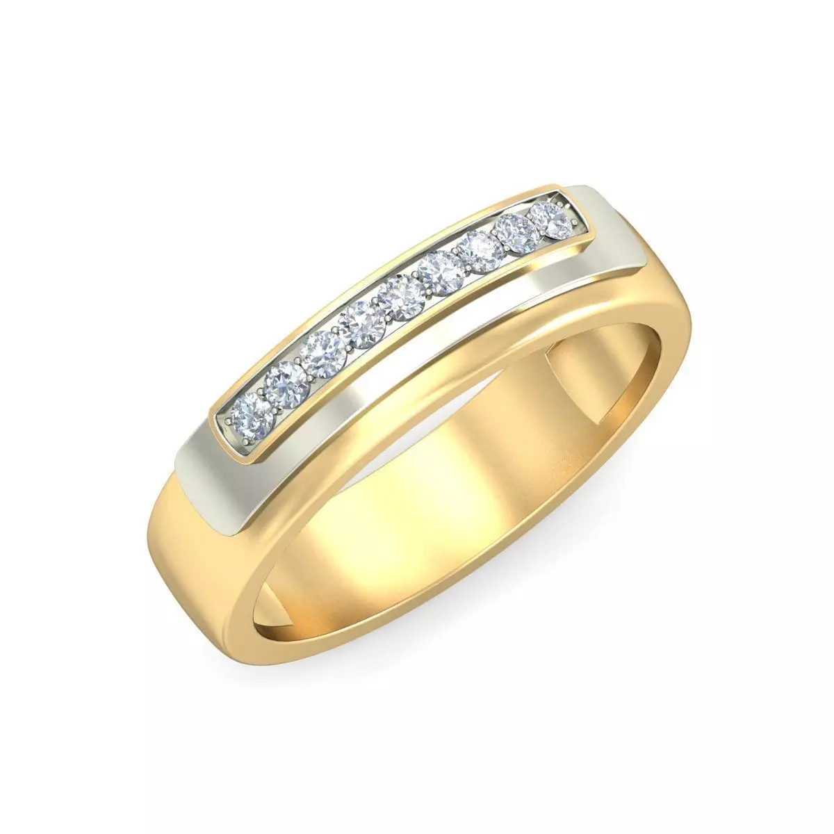 Women Ring Render 3dm STL OBJ FBX Details 3D print model_0