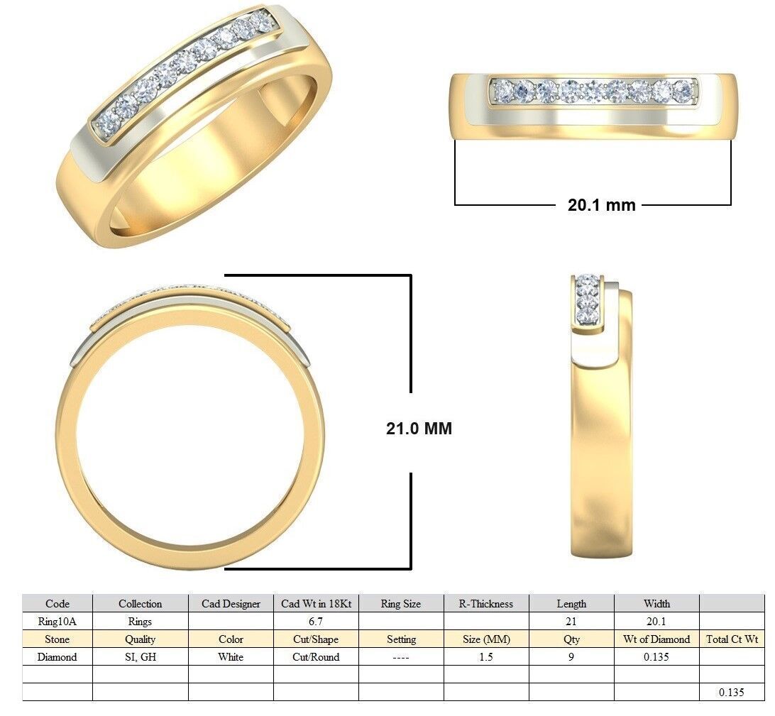 Women Ring Render 3dm STL OBJ FBX Details 3D print model_5