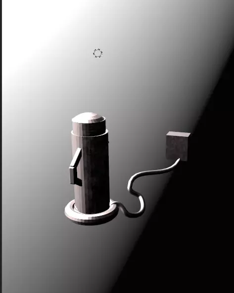 Modern Electric Kettle Realistic 3D Model 3D model_0