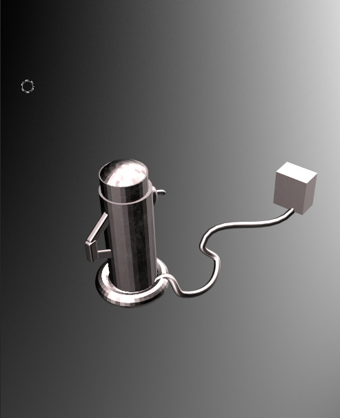 Modern Electric Kettle Realistic 3D Model 3D model_2