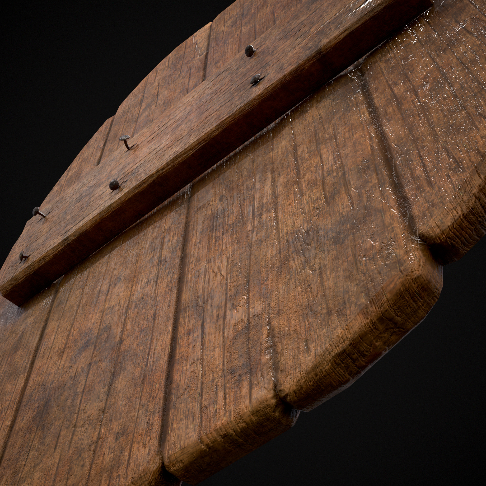 Celtic Bird Coat of Arms Low-poly 3D model_25