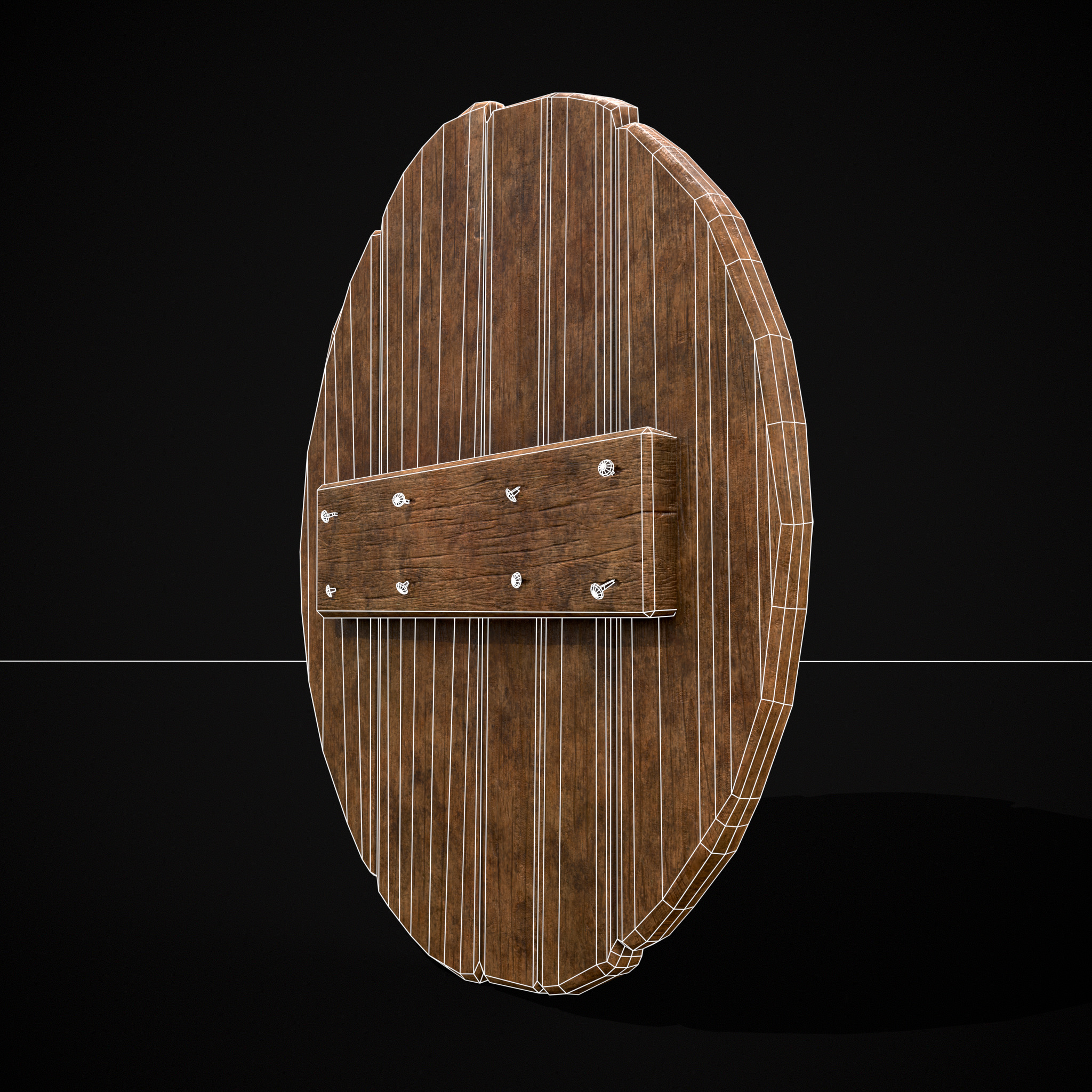 Celtic Bird Coat of Arms Low-poly 3D model_14