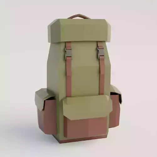 BackPack LowPoly - 001