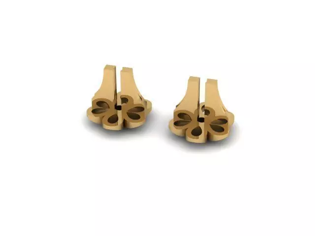 Earring Stud Push ready to print 3D print model