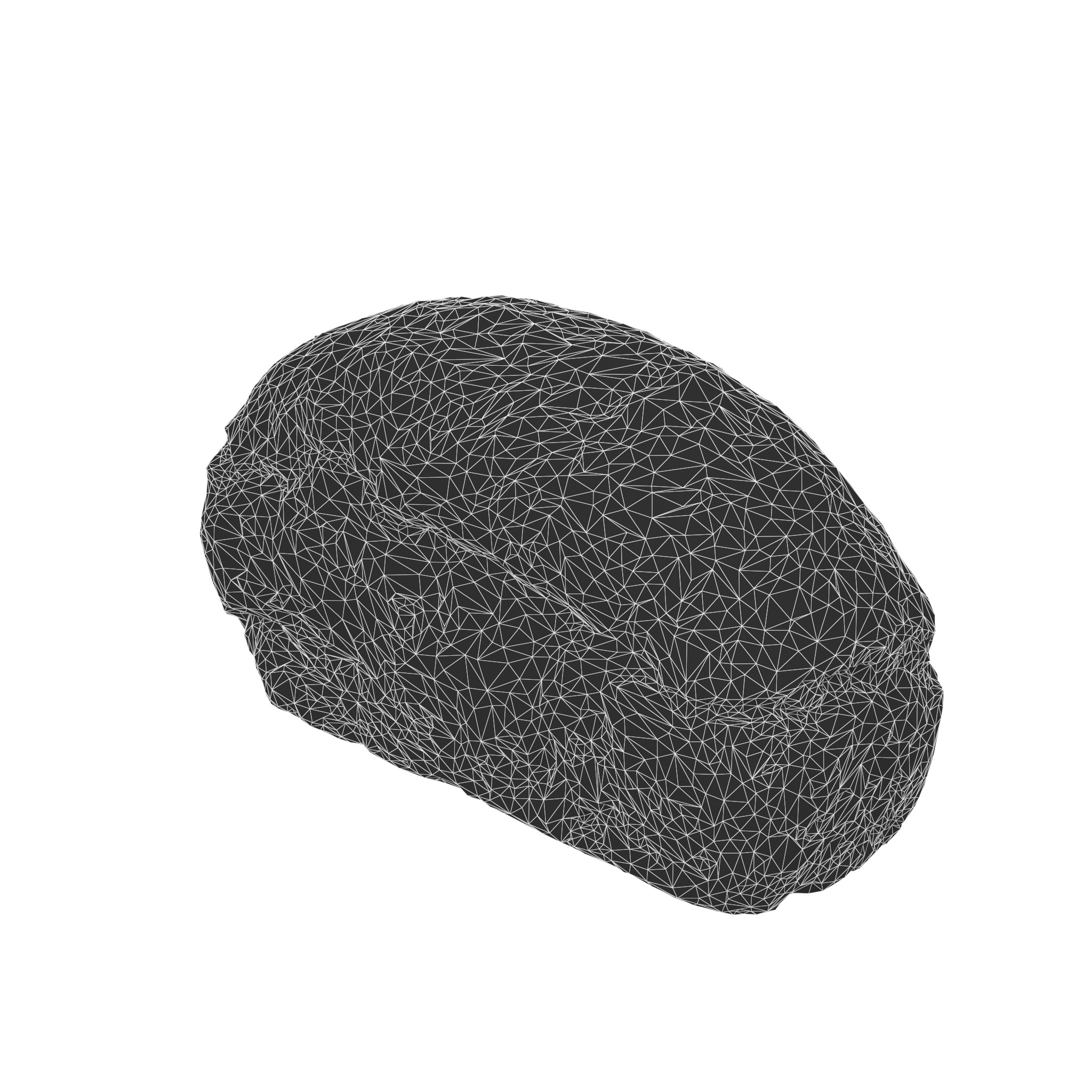 Loaf Bread Low-poly 3D model_5