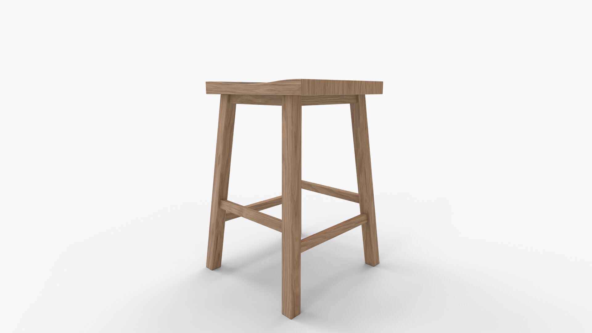 Tibetan Counter Stool Seadrift Set 3D model_3