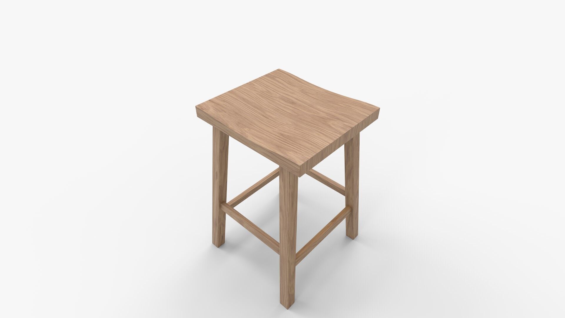 Tibetan Counter Stool Seadrift Set 3D model_5
