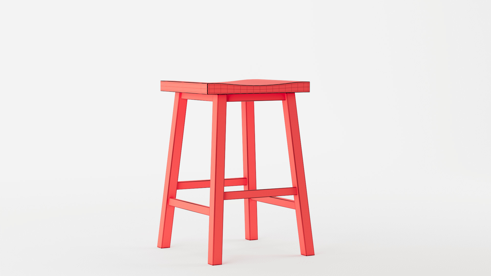Tibetan Counter Stool Seadrift Set 3D model_10