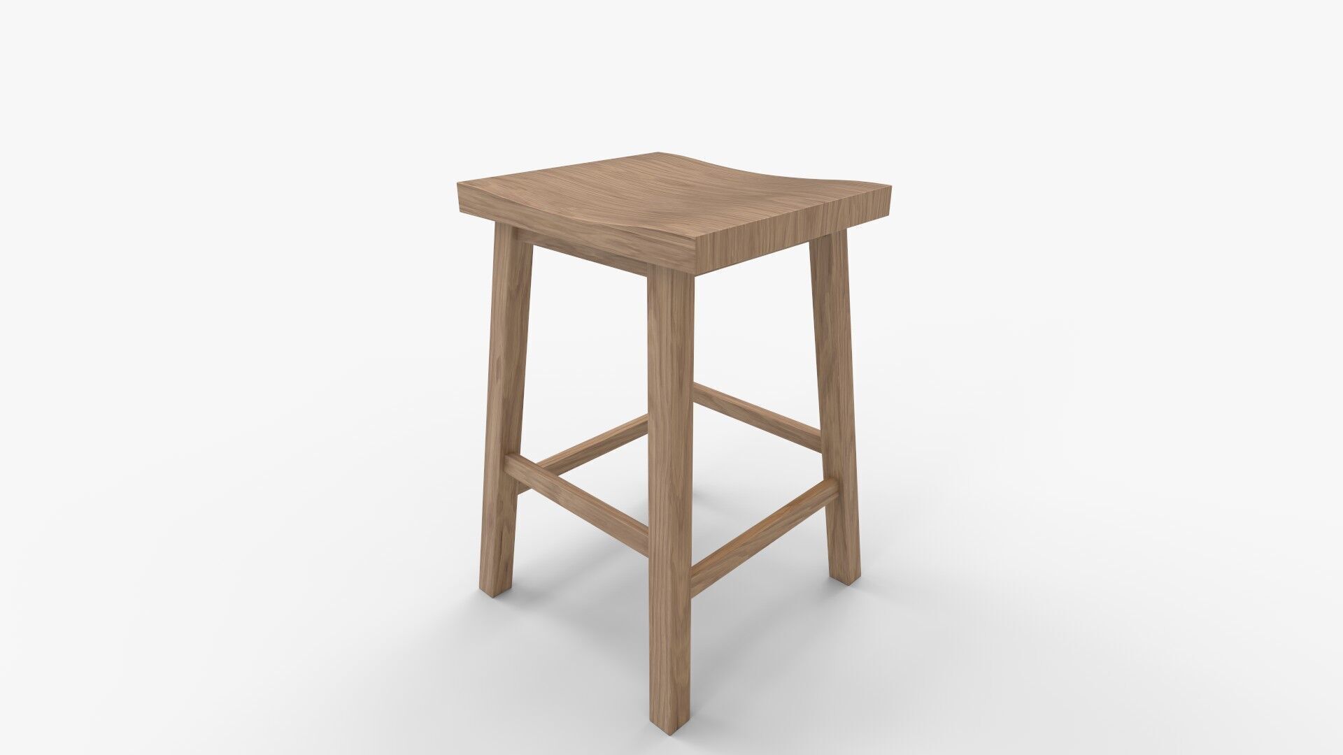 Tibetan Counter Stool Seadrift Set 3D model_4
