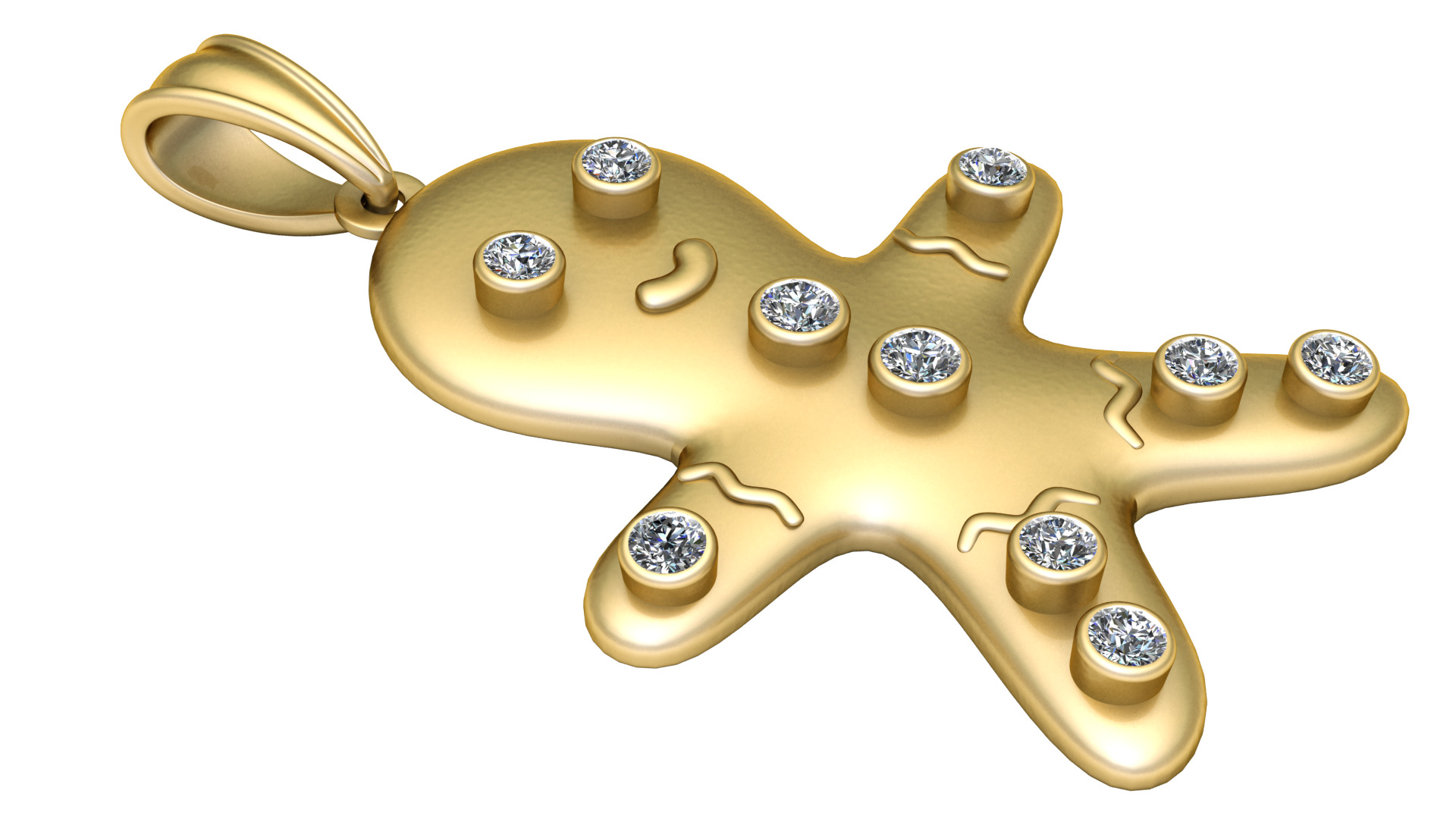 stylish pendant 3d prientable model 3D print model_3