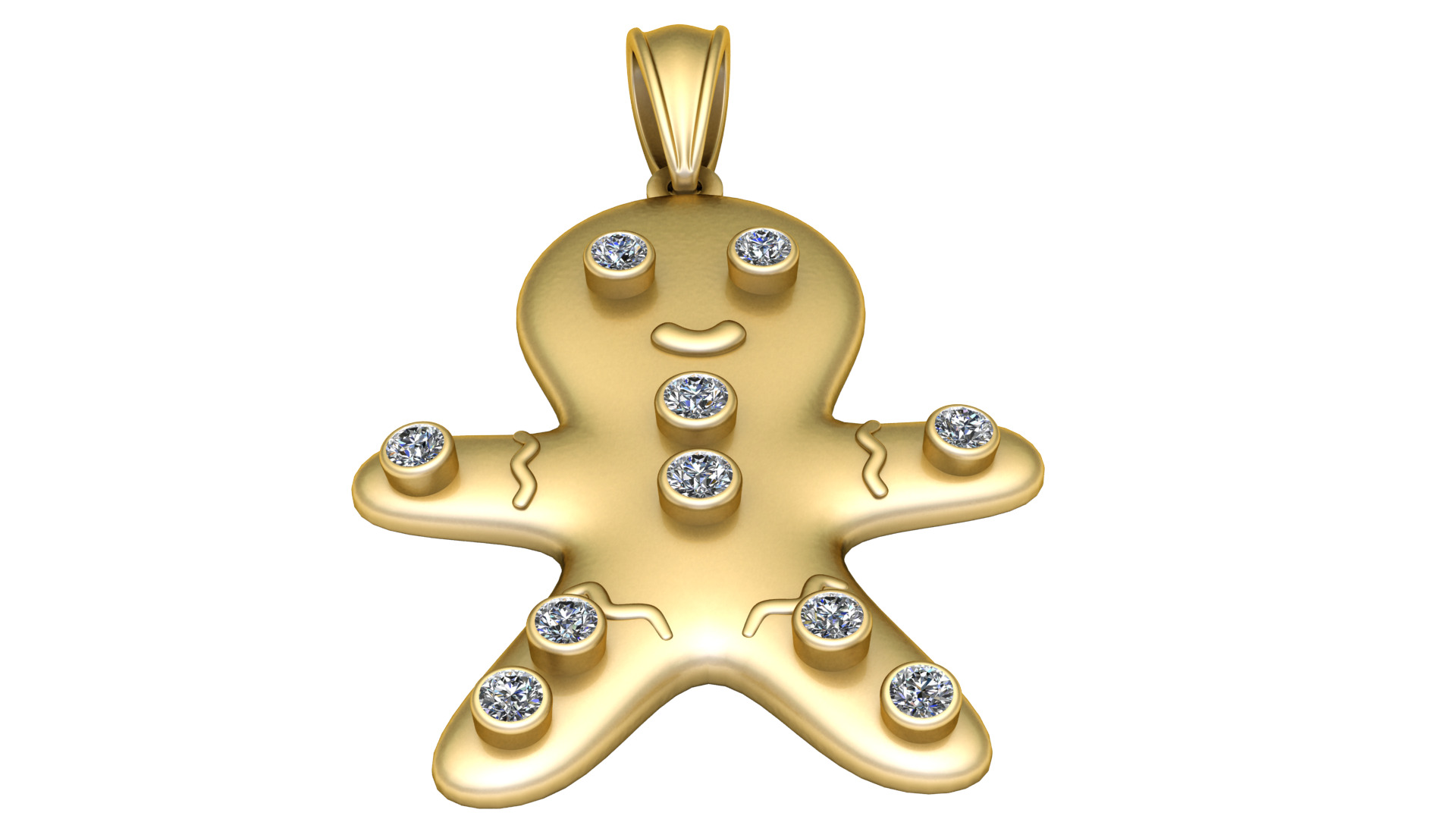 stylish pendant 3d prientable model 3D print model_1