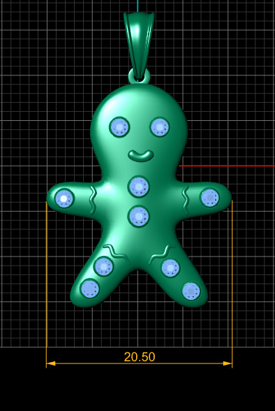 stylish pendant 3d prientable model 3D print model_5