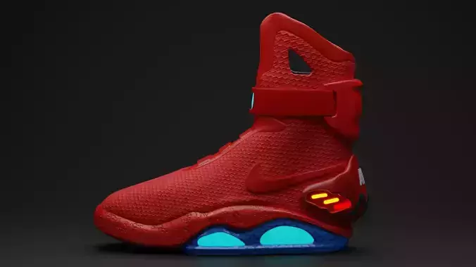 Nike air mag - red edition 3D model