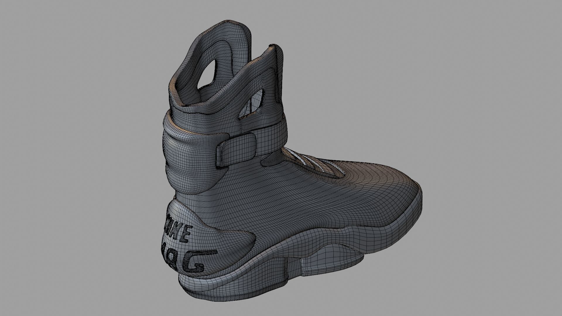 Nike air mag - red edition 3D model_18