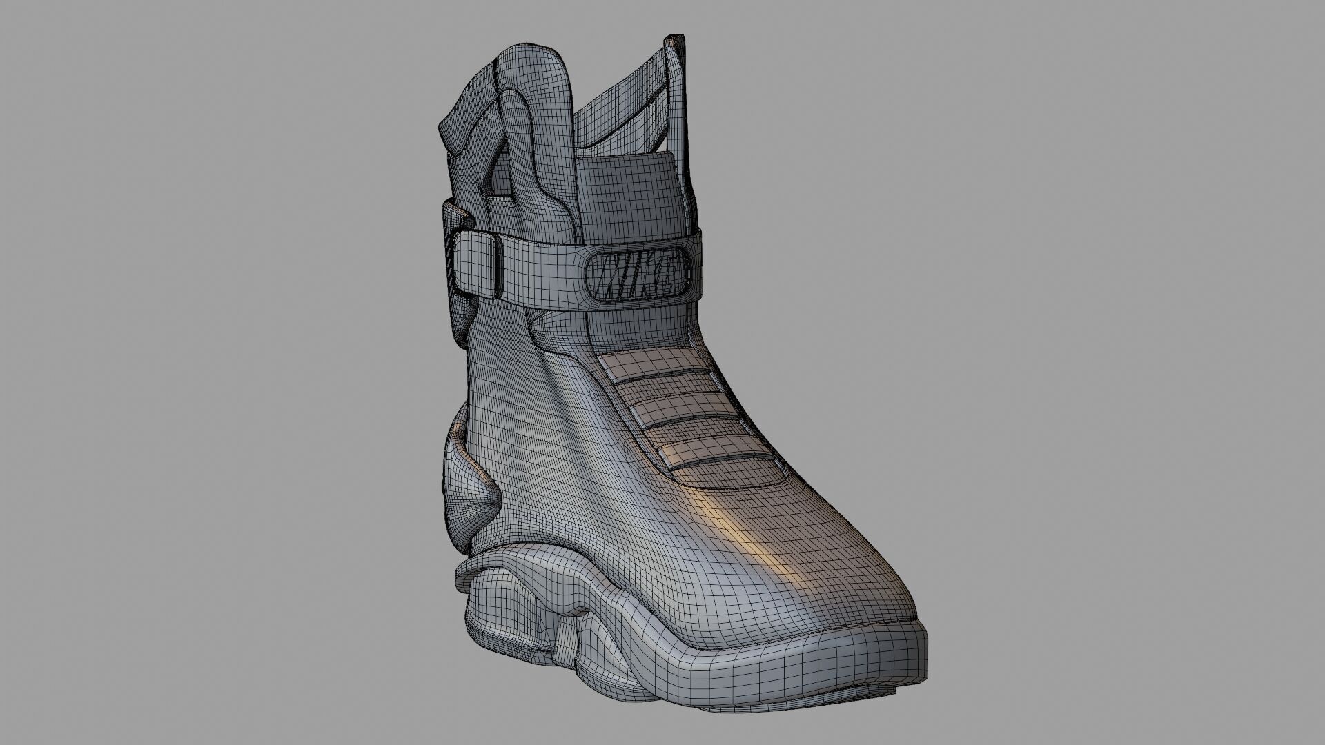 Nike air mag - red edition 3D model_19