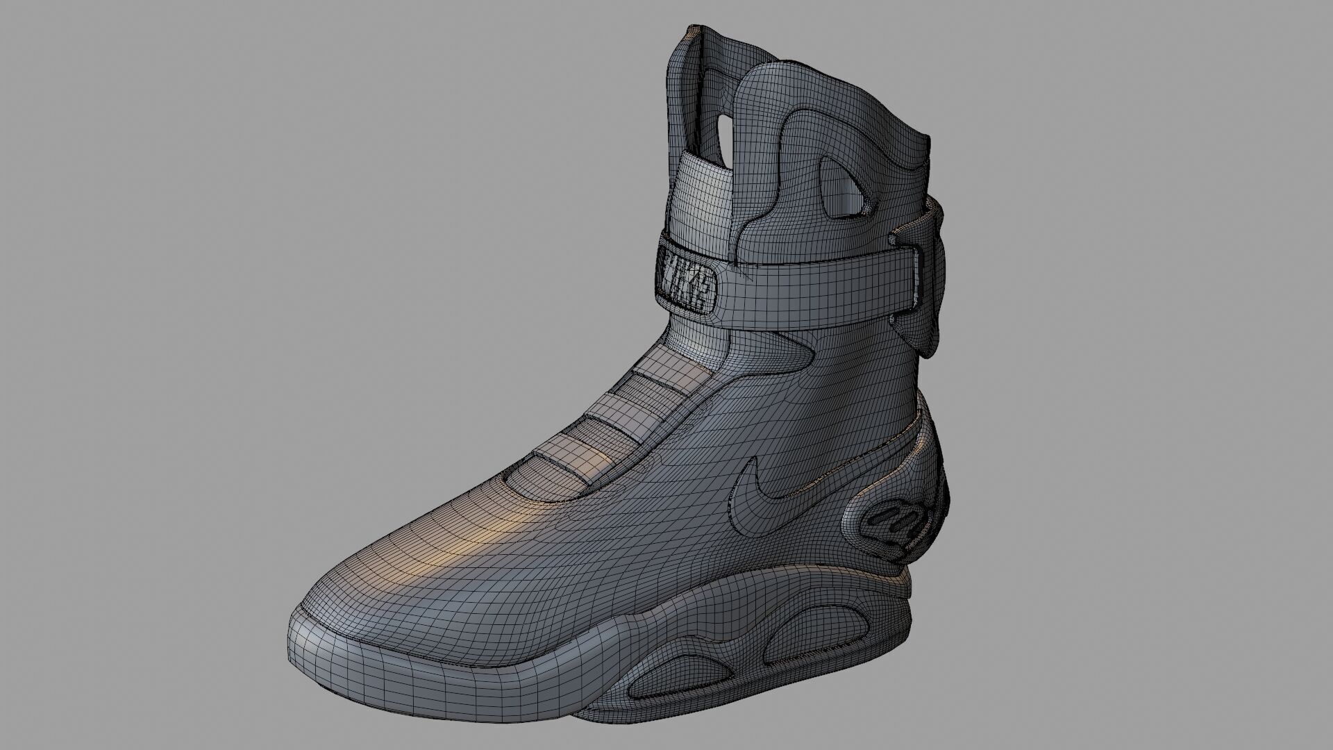 Nike air mag - red edition 3D model_15