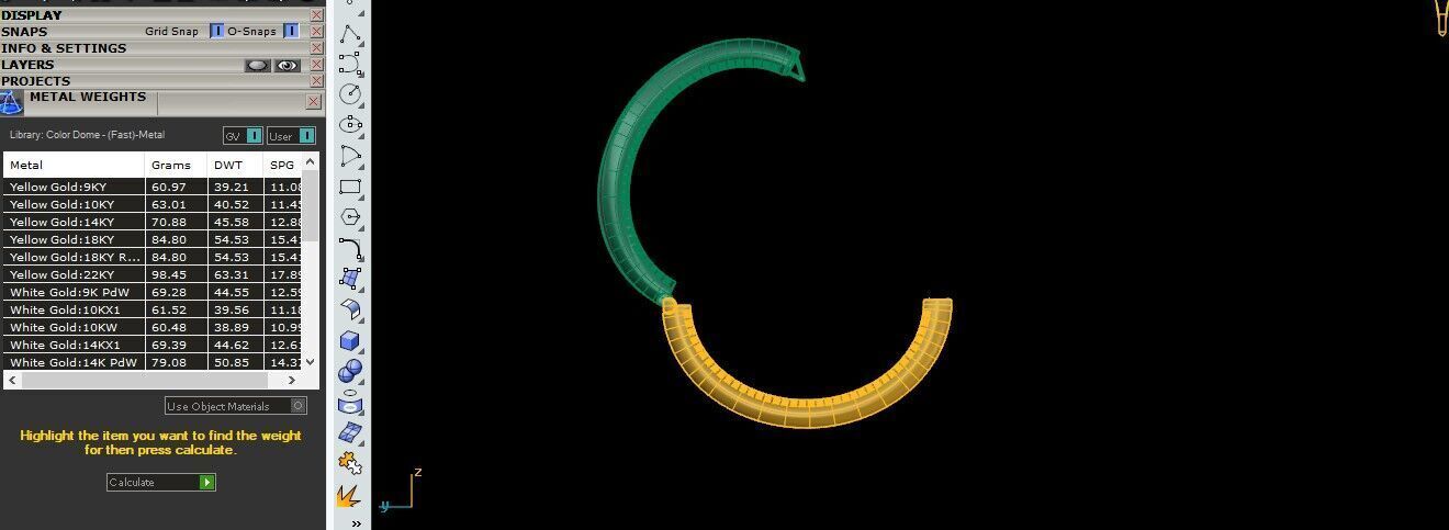 Bold Luxury Bracelet with Side Lock Mechanism   3D print model_17