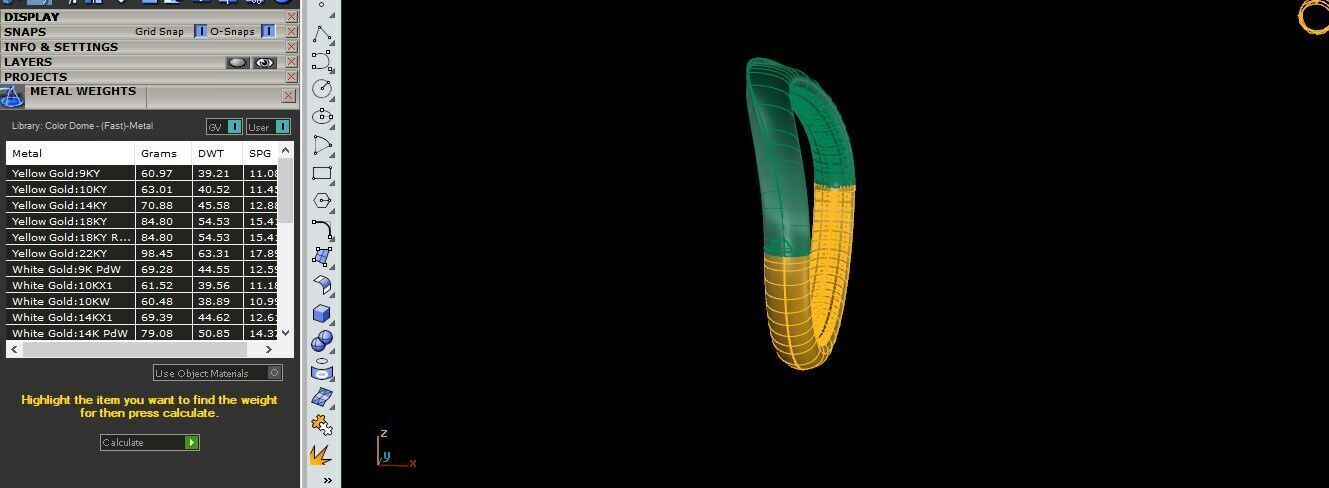 Bold Luxury Bracelet with Side Lock Mechanism   3D print model_9