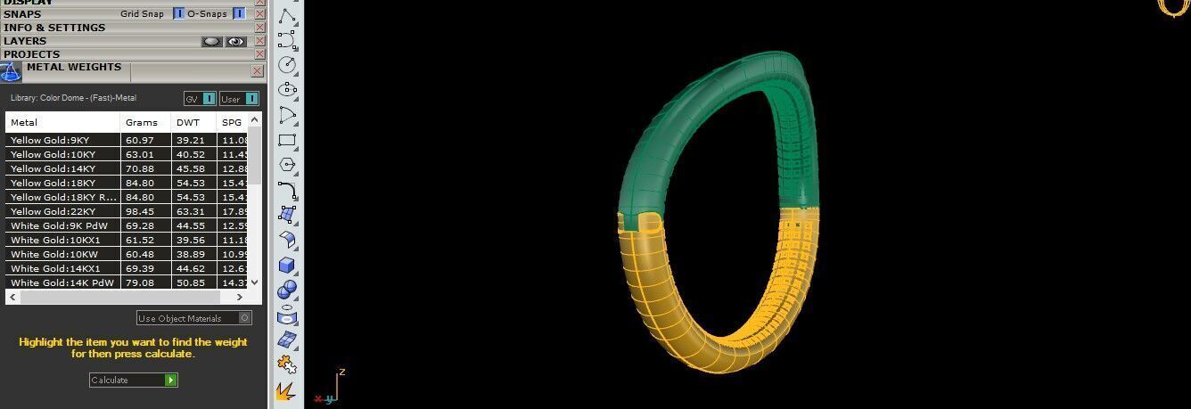 Bold Luxury Bracelet with Side Lock Mechanism   3D print model_18