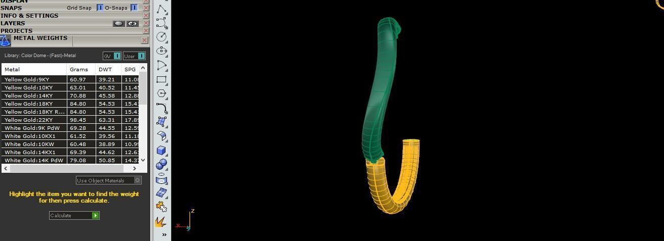 Bold Luxury Bracelet with Side Lock Mechanism   3D print model_11