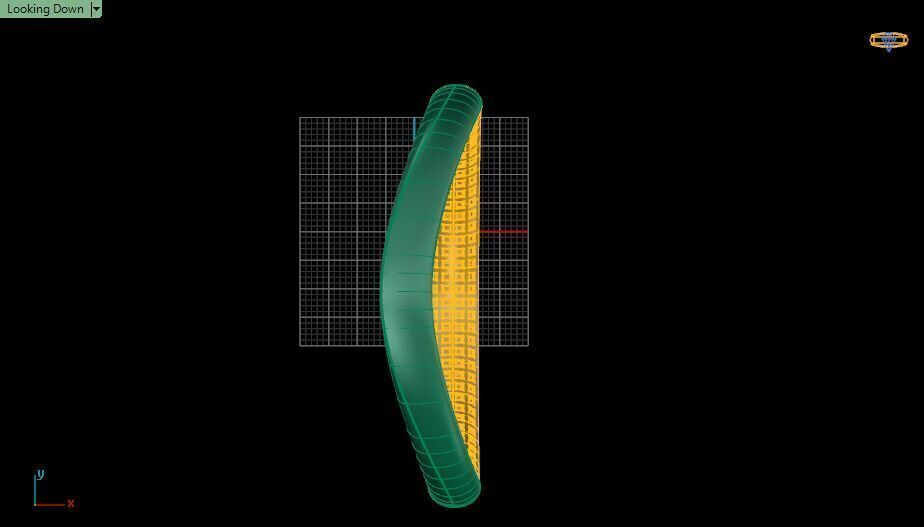 Bold Luxury Bracelet with Side Lock Mechanism   3D print model_12