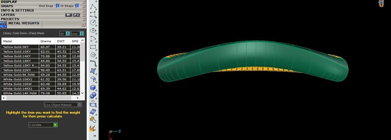 Bold Luxury Bracelet with Side Lock Mechanism   3D print model_8