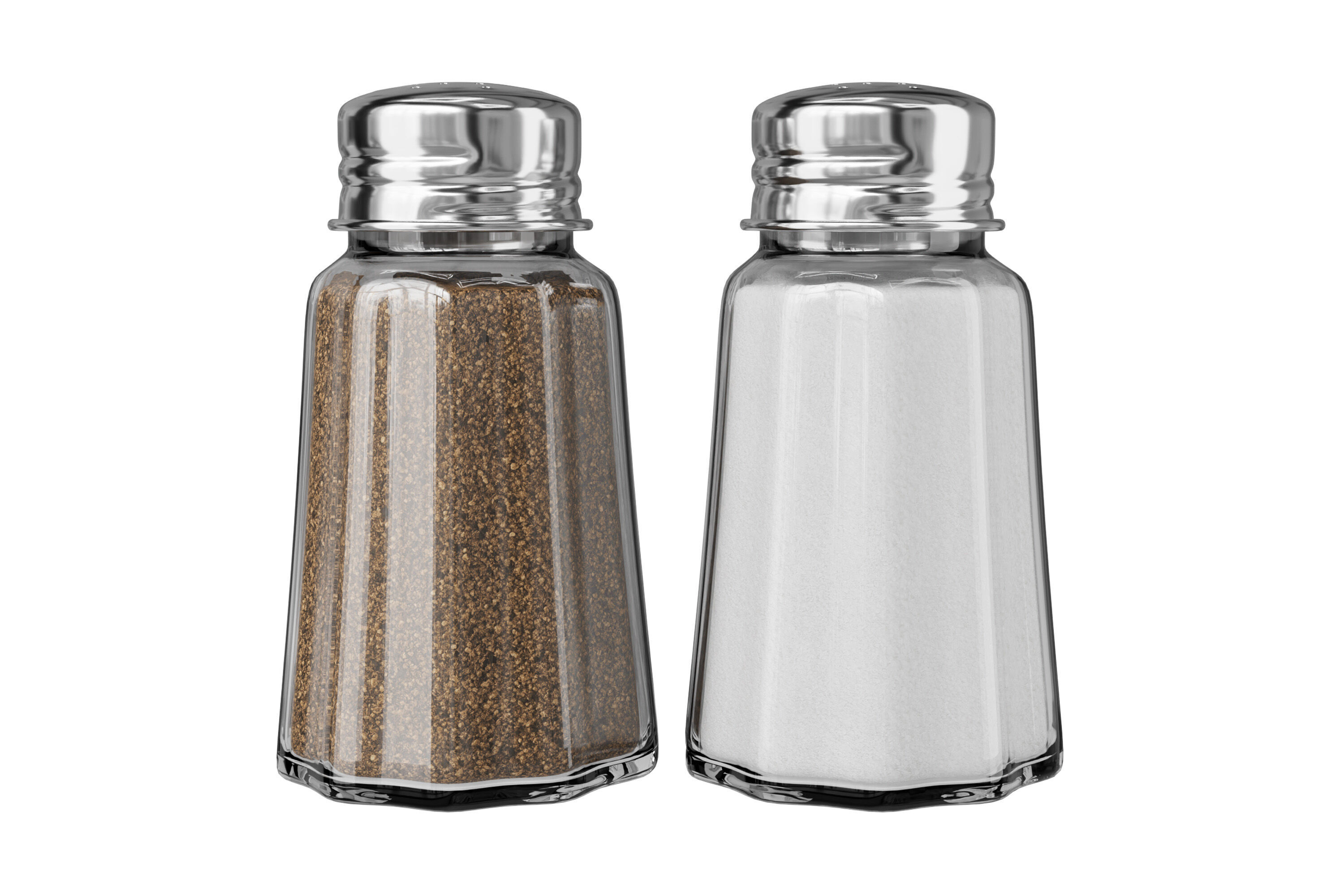 Salt and Pepper Shaker 3D model_1