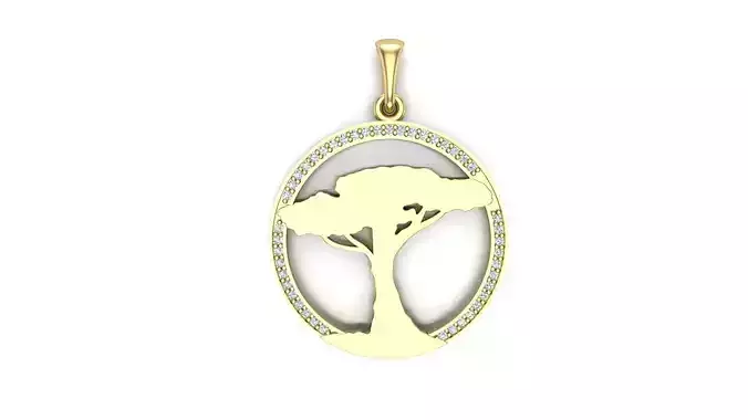 Pendant  Acacia Tree