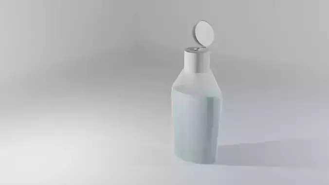Pocket Hand Sanitizer Low-poly 3D model