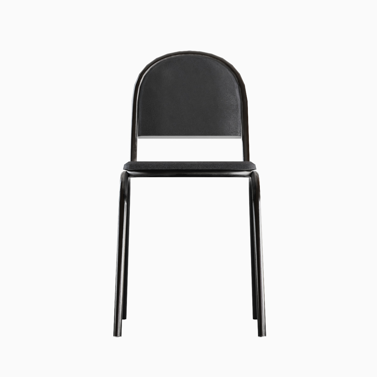 Office Chair 02 Low-poly 3D model_2