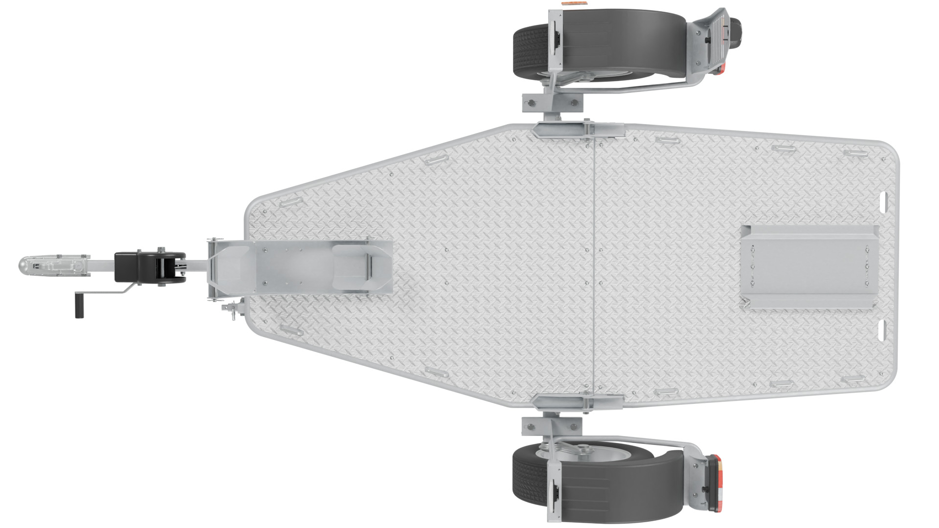 Motorcycles Trailer 3D model_7