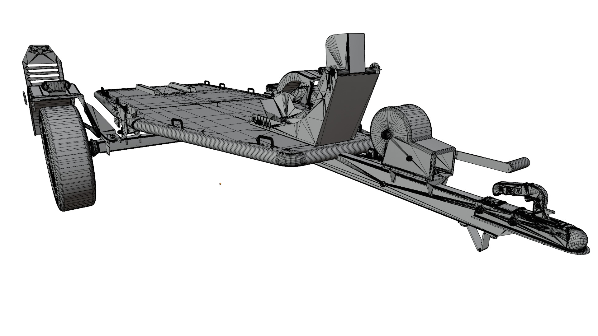 Motorcycles Trailer 3D model_14