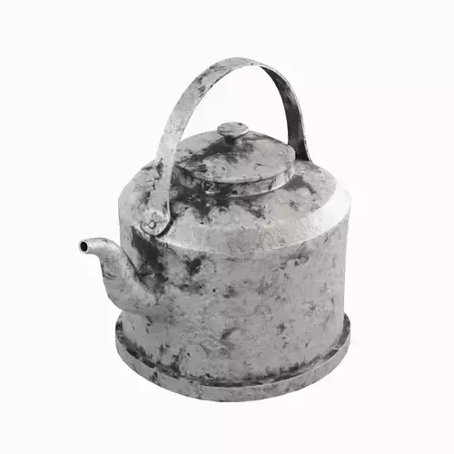 Used Iron Kettle 02