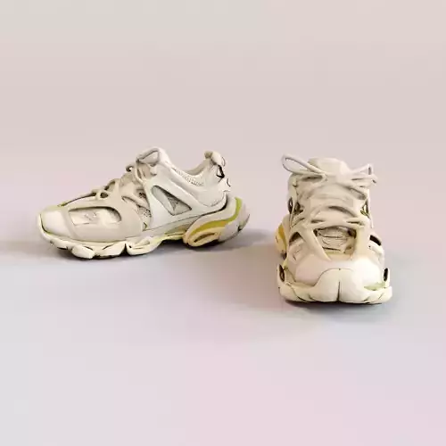 Futuristic Techwear Sneakers Balenciaga
