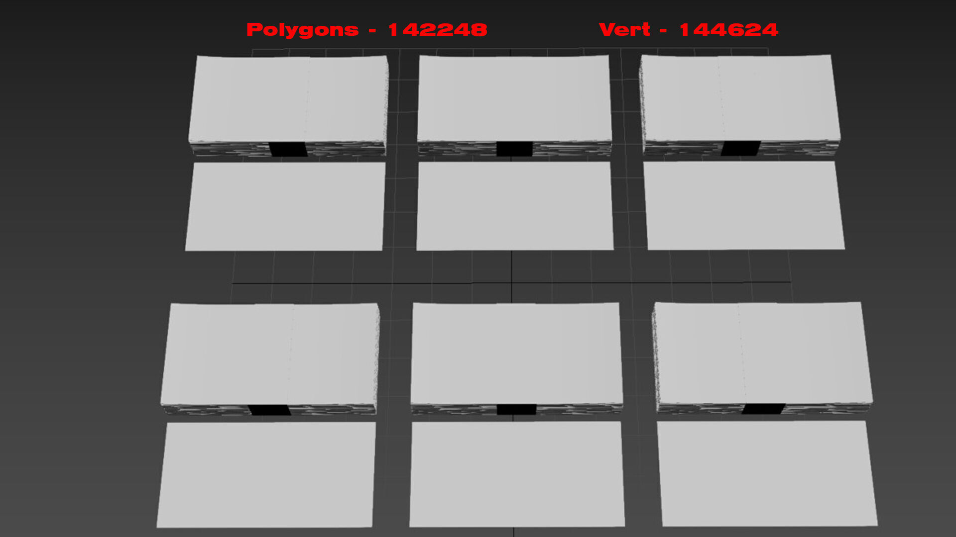 Euro Wads 3D model_7